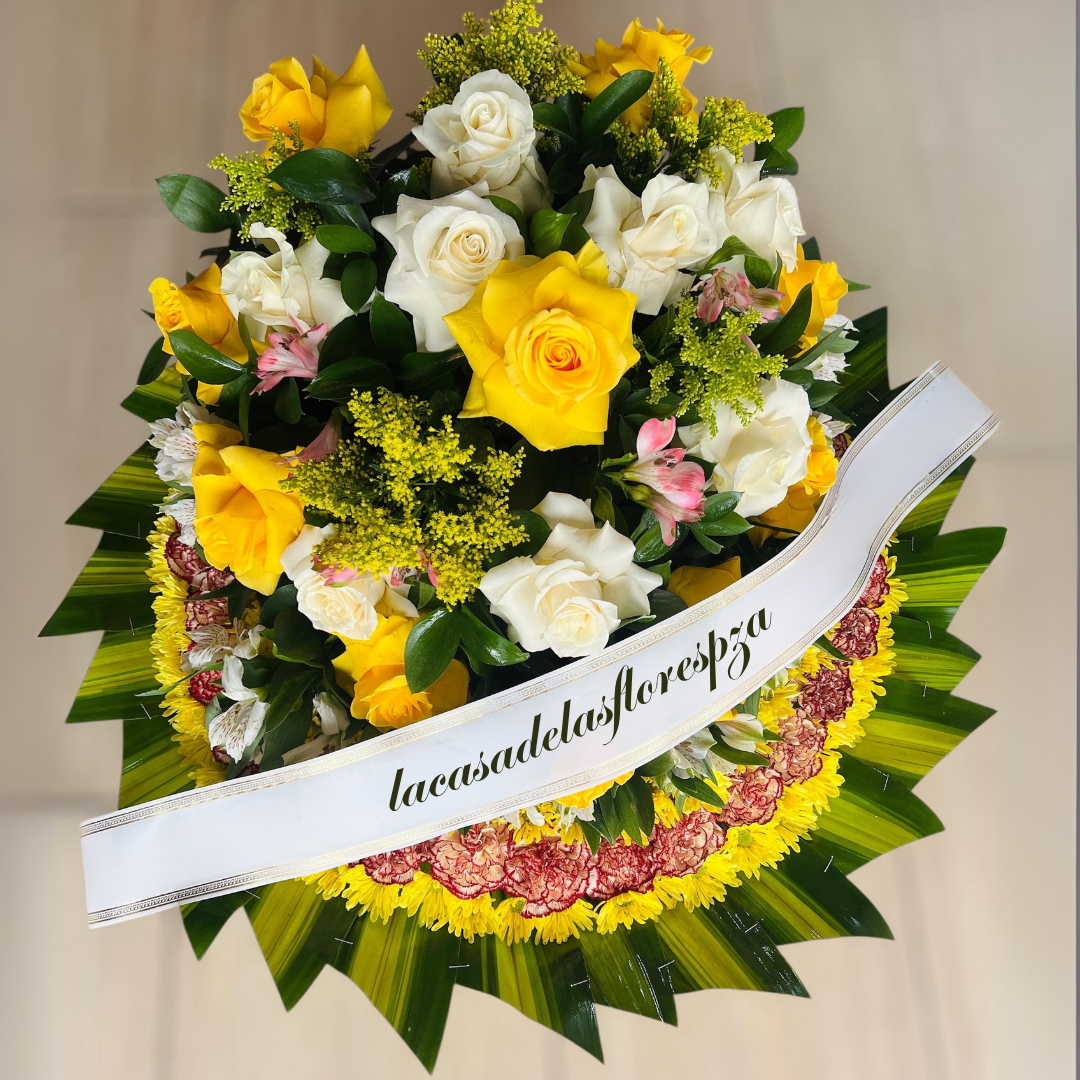 Arreglo de condolencias - La Casa de las Flores, Paz de Ariporo